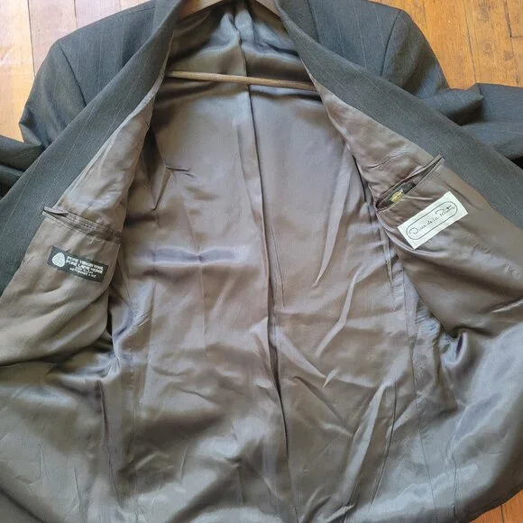 Vintage Wool Oscar De La Renta Blazer, 34 Short - Picture 11 of 12